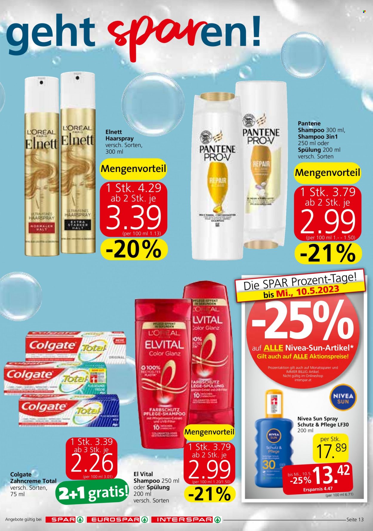 Angebote INTERSPAR - 4.5.2023 - 10.5.2023. Seite 13