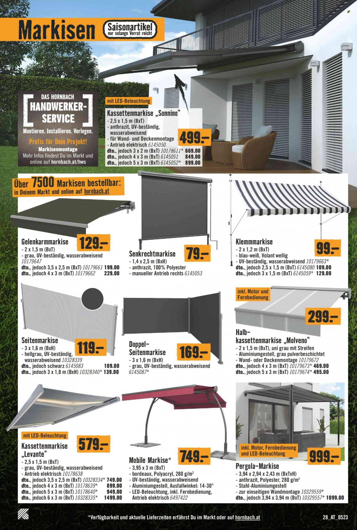 Angebote Hornbach - 3.5.2023 - 17.5.2023. Seite 28
