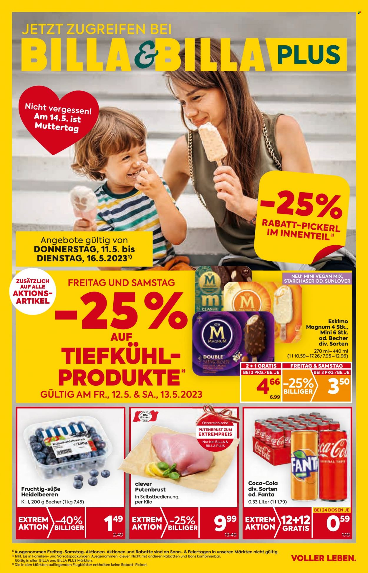 Angebote Billa - 11.5.2023 - 16.5.2023. Seite 1