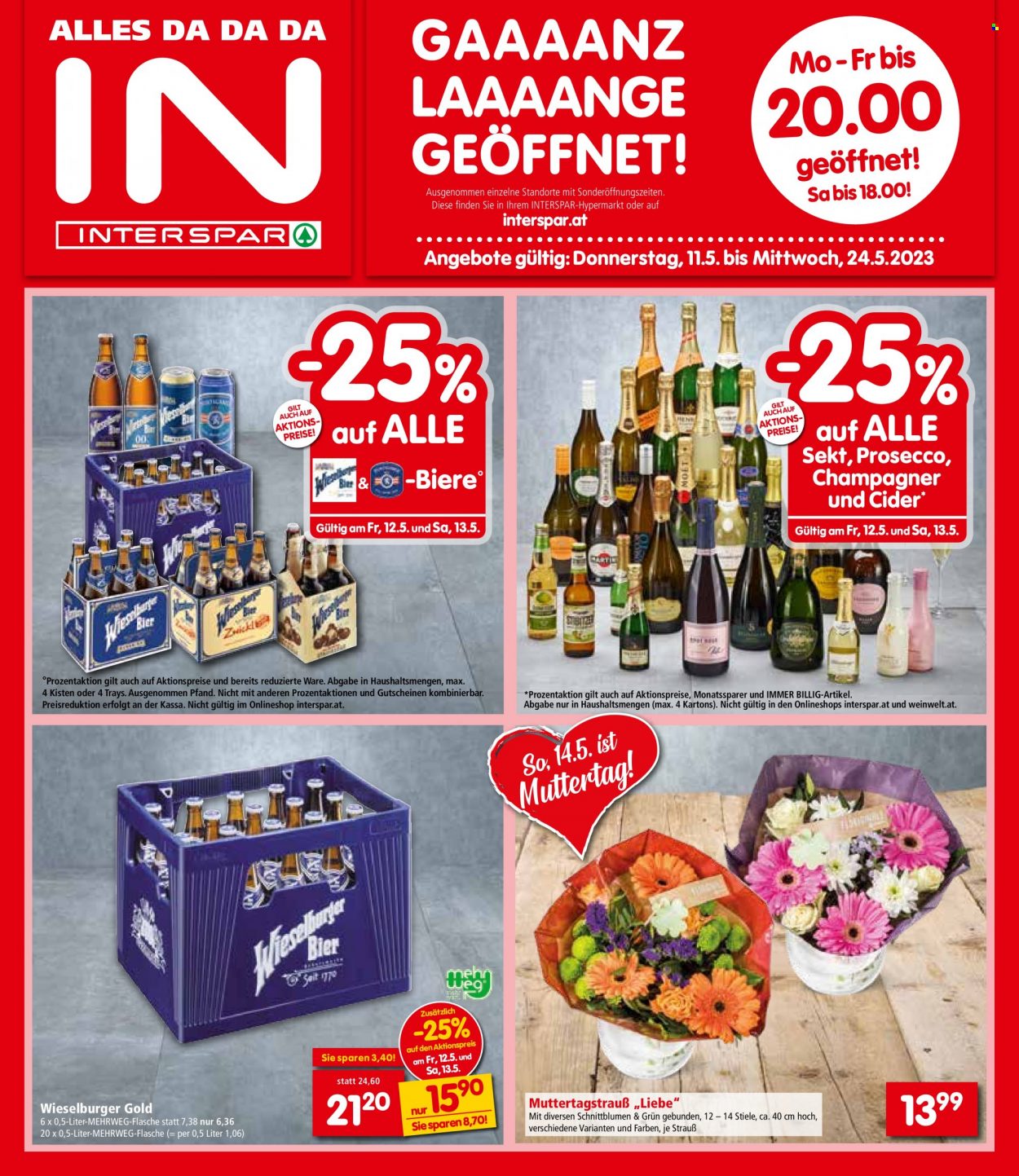 Angebote INTERSPAR - 11.5.2023 - 24.5.2023. Seite 1