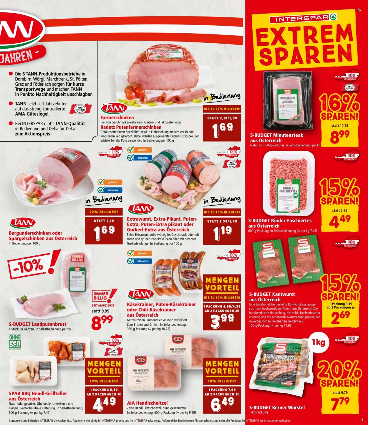 Angebote INTERSPAR - 11.5.2023 - 24.5.2023. Seite 5