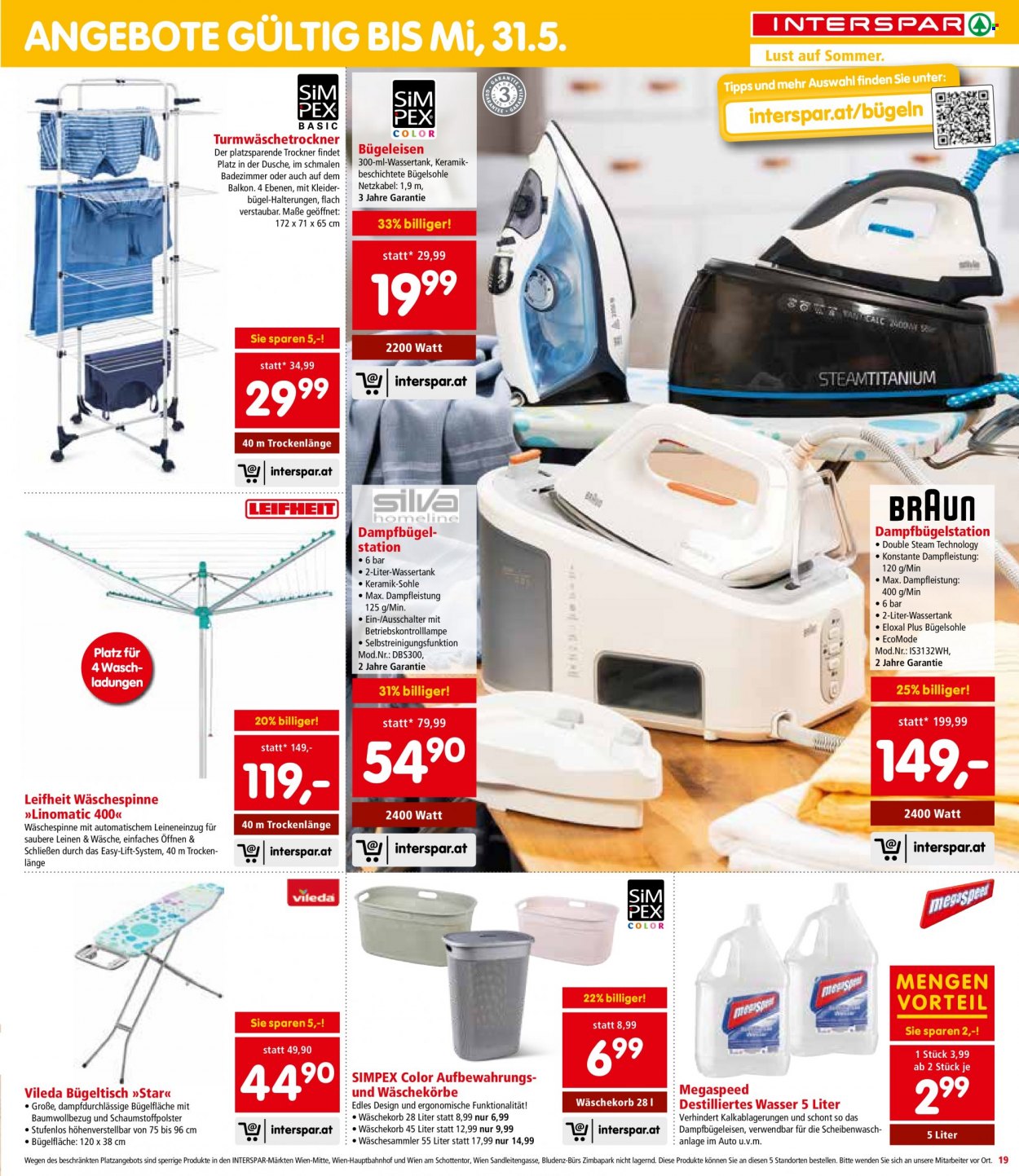Angebote INTERSPAR - 11.5.2023 - 24.5.2023. Seite 19