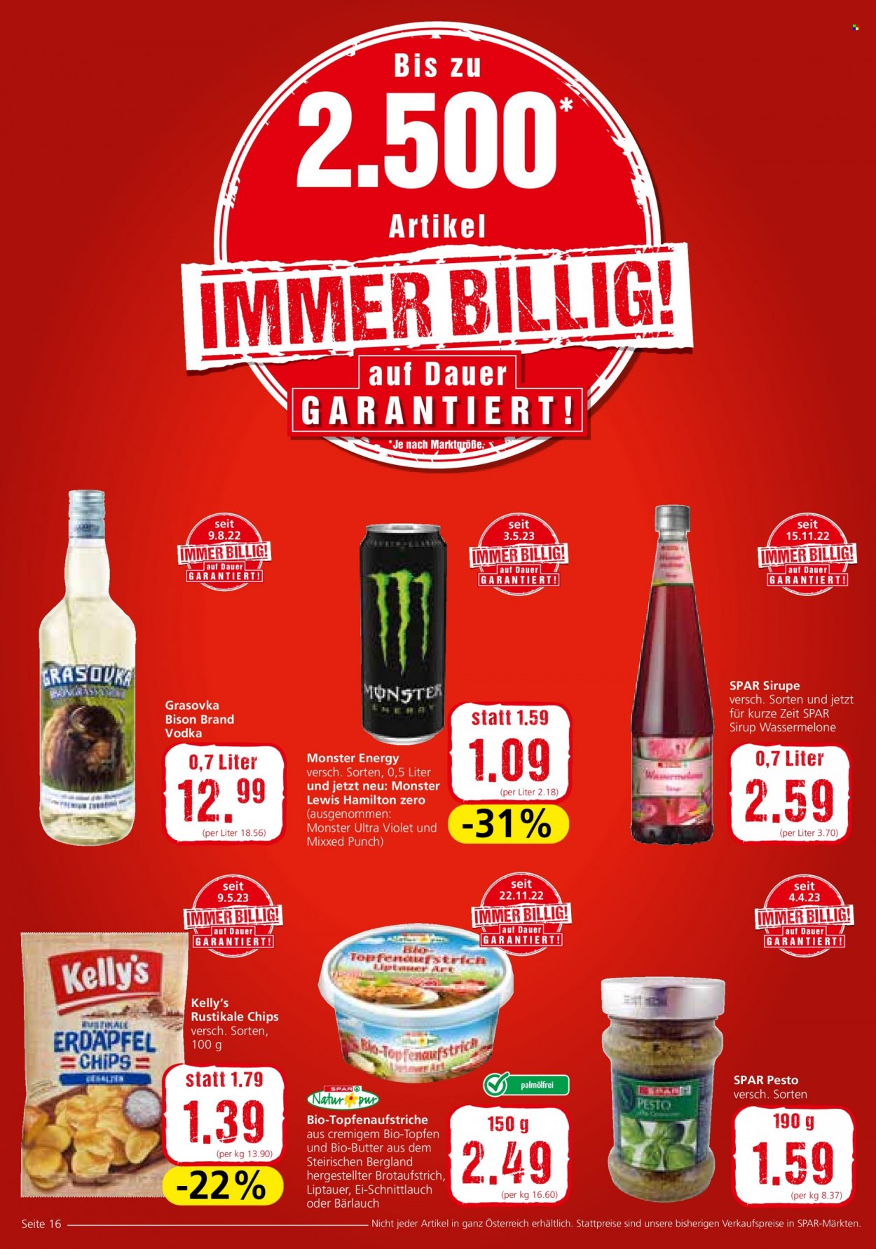 Angebote SPAR - 11.5.2023 - 24.5.2023. Seite 16