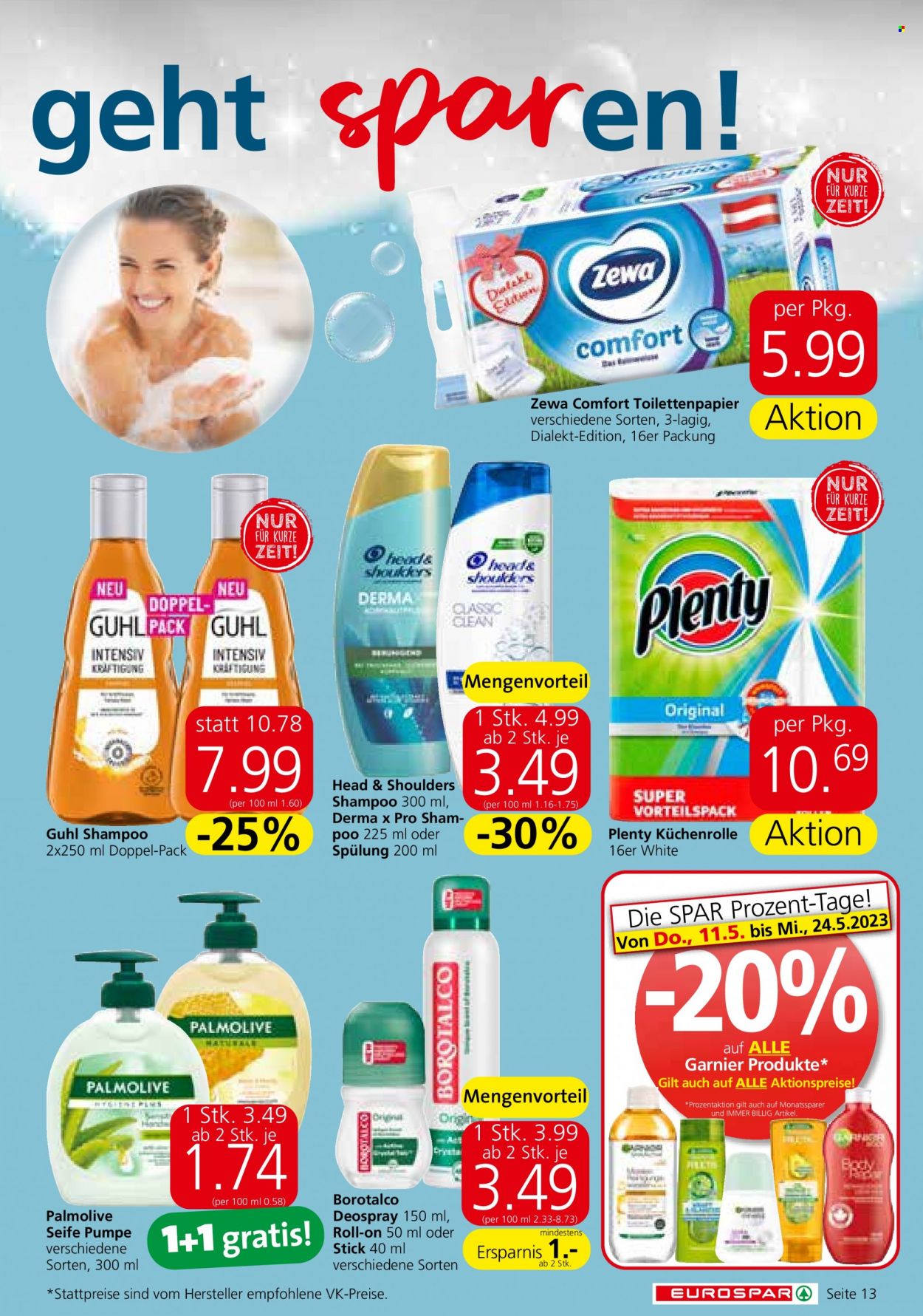 Angebote EUROSPAR - 11.5.2023 - 24.5.2023. Seite 13