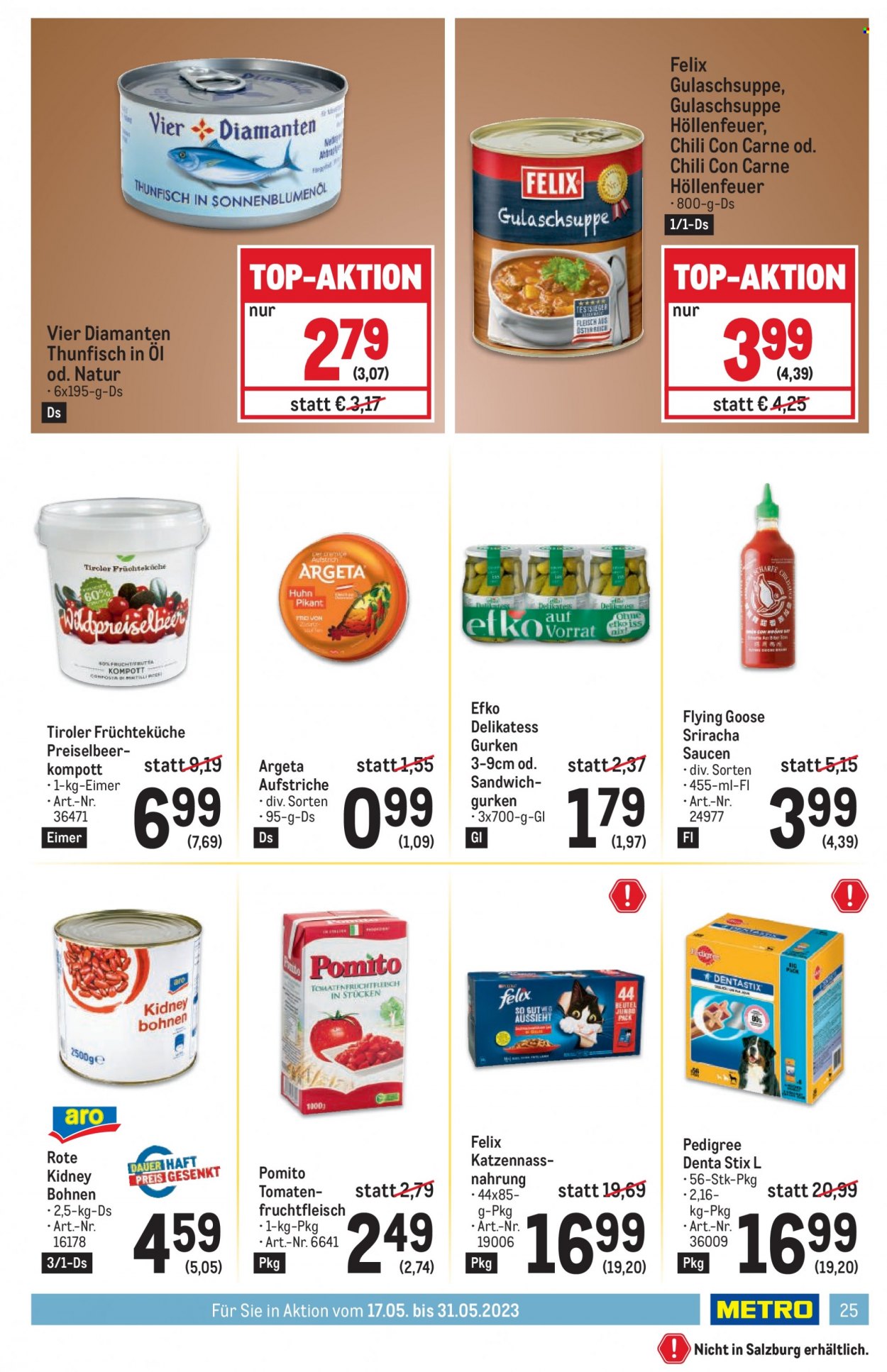 Angebote Metro - 17.5.2023 - 31.5.2023. Seite 25