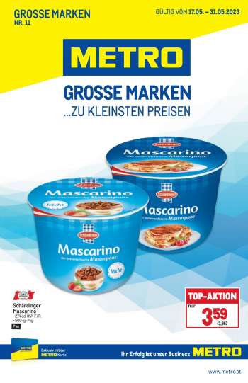 Angebote Metro - 17.5.2023 - 31.5.2023.