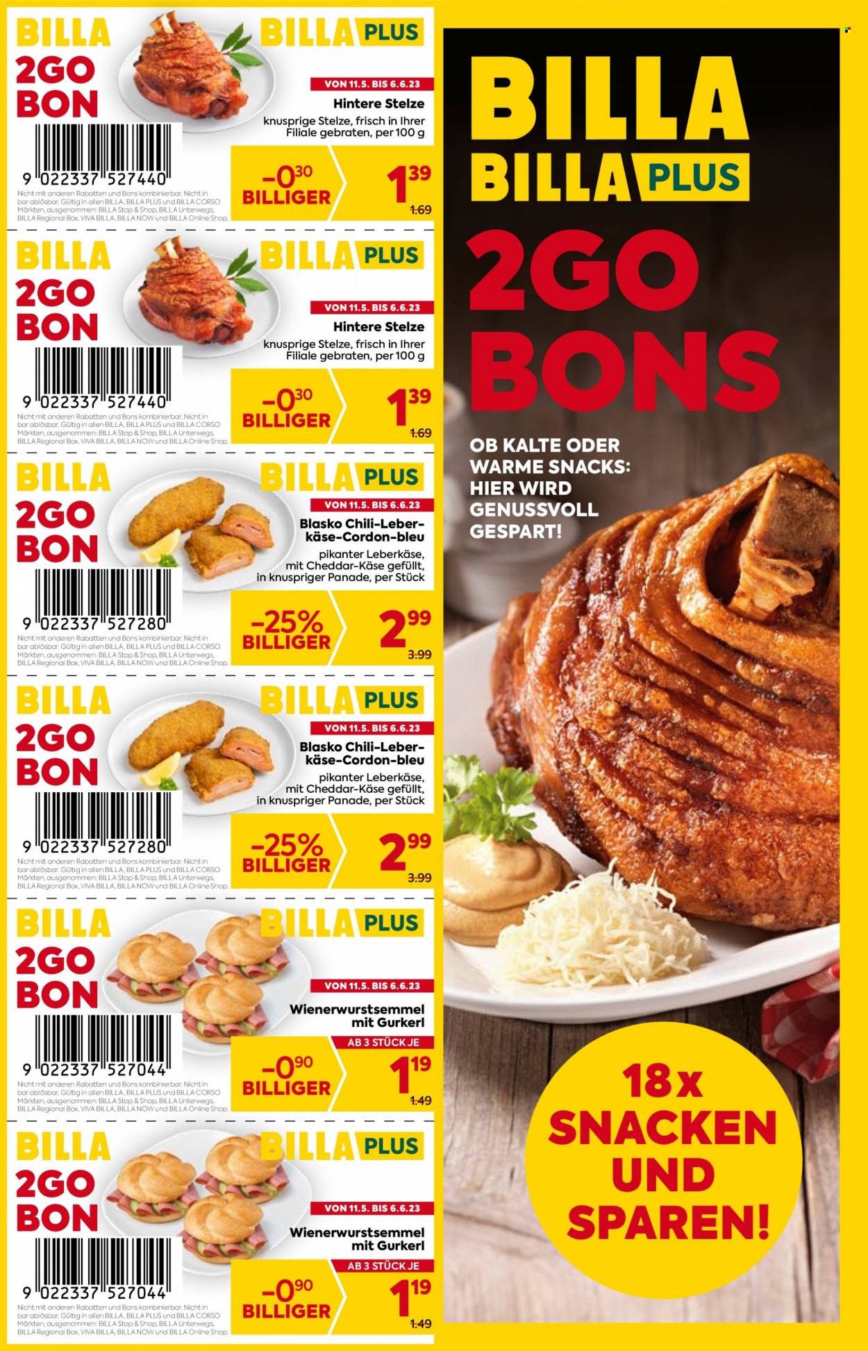 Angebote Billa - 11.5.2023 - 6.6.2023. Seite 1