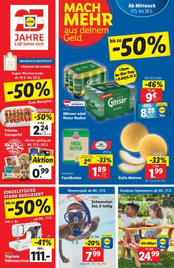Volantino Lidl - 17/5/2023 - 24/5/2023.