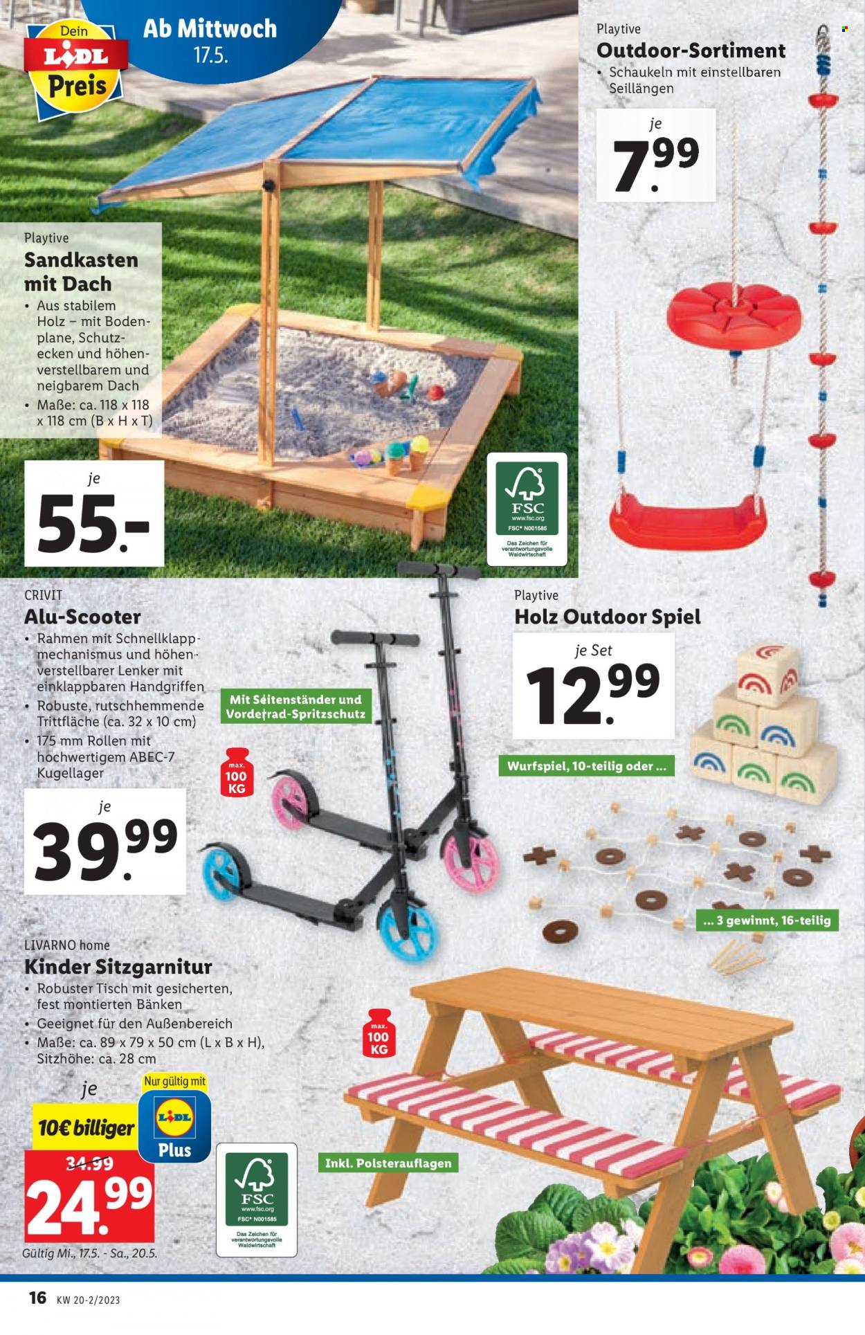 Angebote Lidl - 17.5.2023 - 24.5.2023. Seite 16