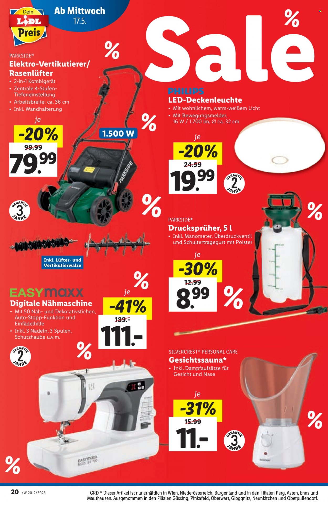Angebote Lidl - 17.5.2023 - 24.5.2023. Seite 20