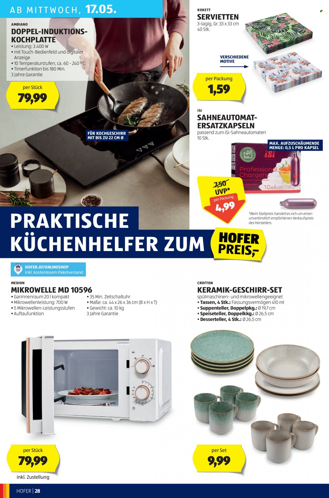 Angebote Hofer - 12.5.2023 - 17.5.2023. Seite 30