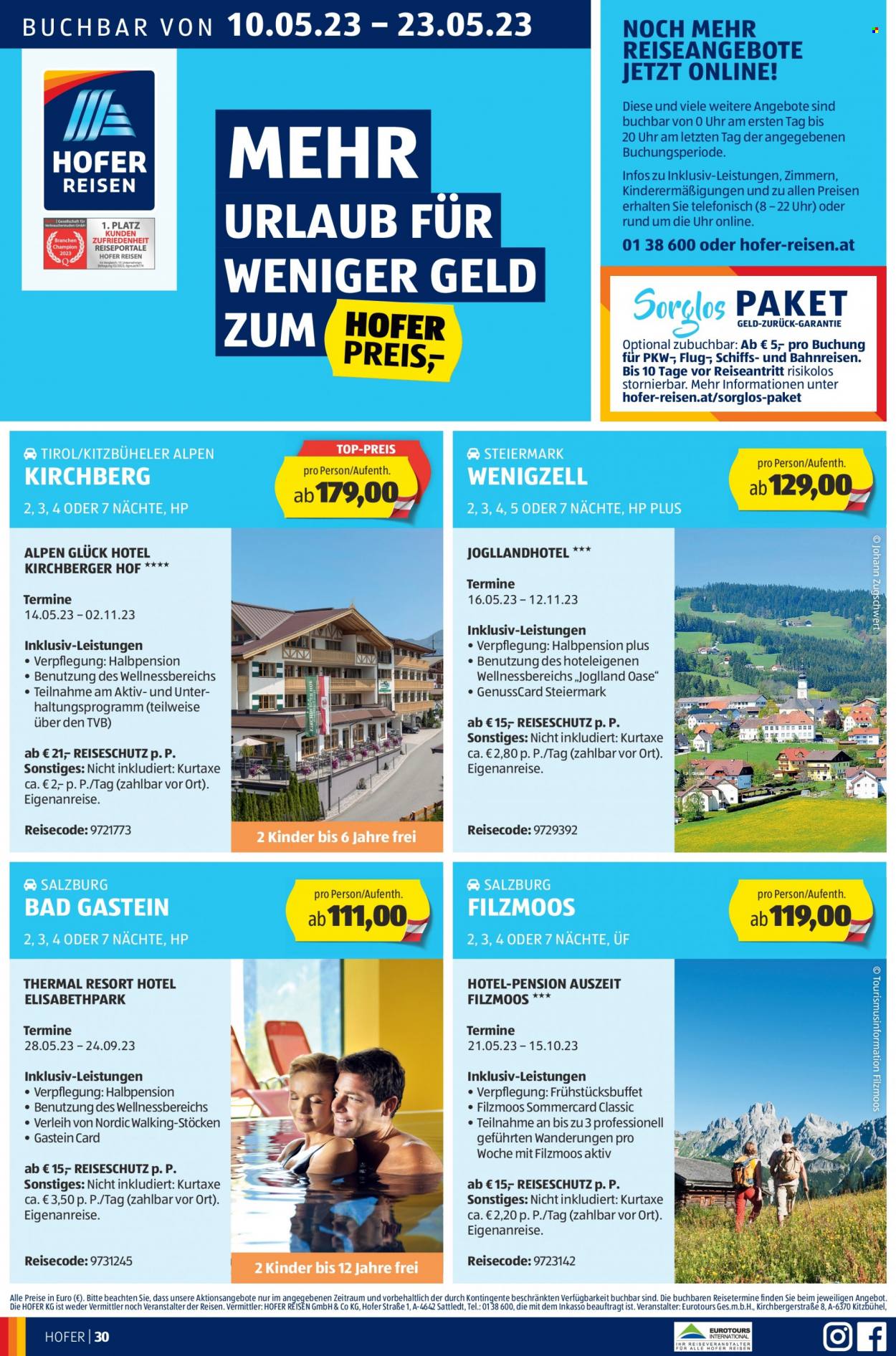 Angebote Hofer - 12.5.2023 - 17.5.2023. Seite 32