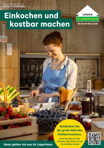 Angebote Lagerhaus - 15.5.2023 - 31.8.2023.