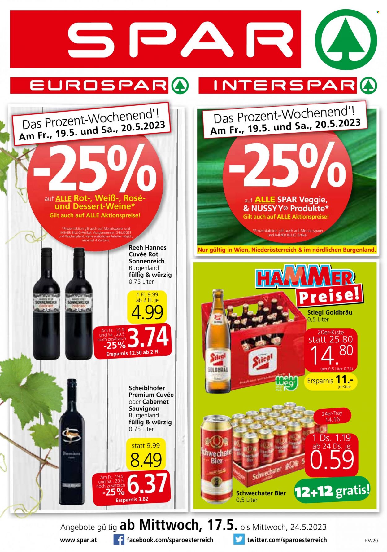 Angebote INTERSPAR - 17.5.2023 - 24.5.2023. Seite 1