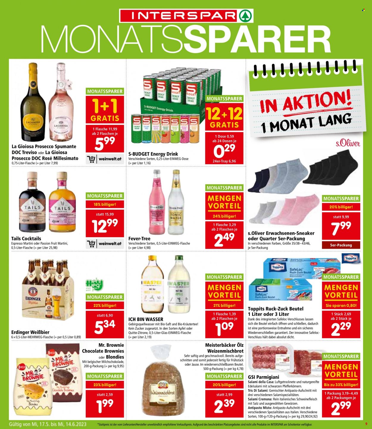 Angebote INTERSPAR - 17.5.2023 - 24.5.2023. Seite 9