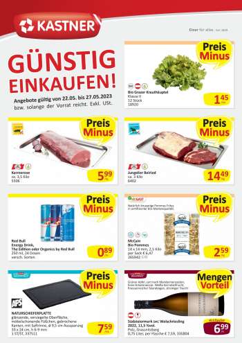 Angebote KASTNER - 22.5.2023 - 27.5.2023.