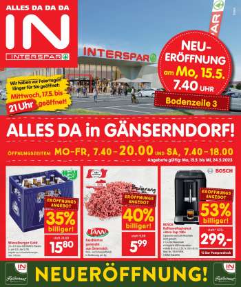 Angebote INTERSPAR - 15.5.2023 - 24.5.2023.