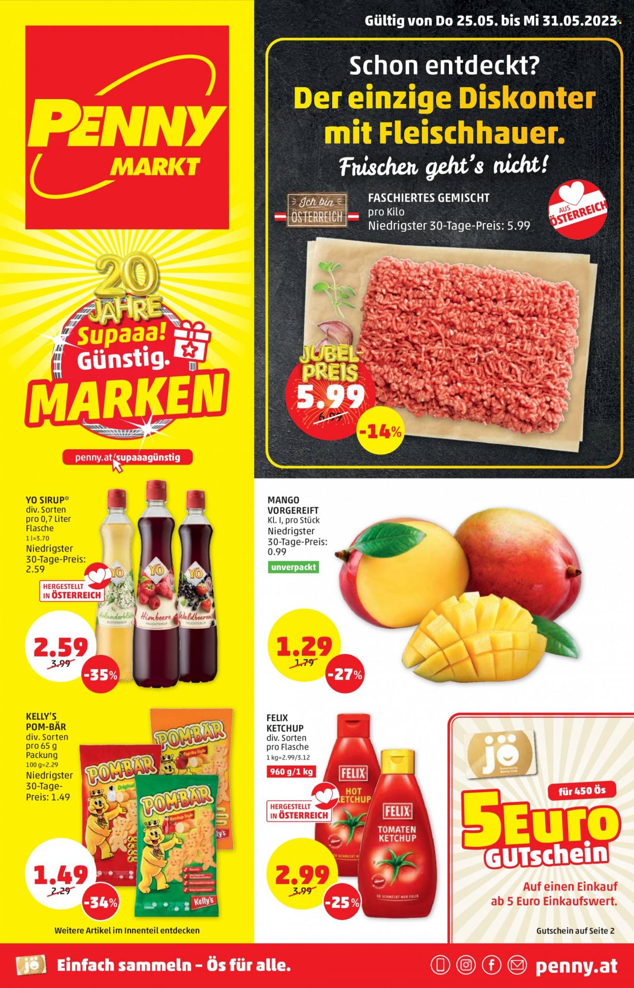 Angebote Penny - 25.5.2023 - 31.5.2023. Seite 1