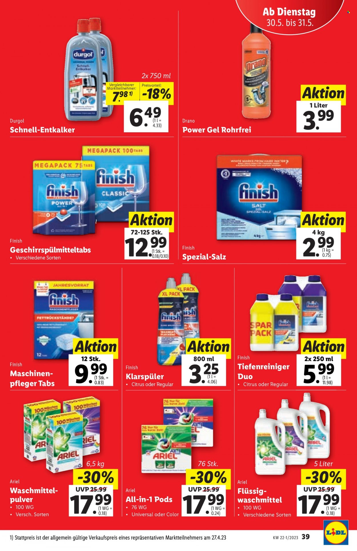 Angebote Lidl - 25.5.2023 - 31.5.2023. Seite 39