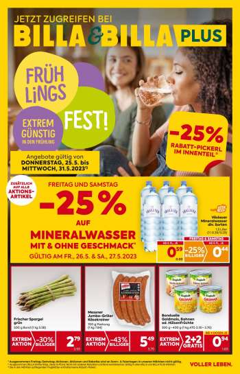 Angebote Billa - 25.5.2023 - 31.5.2023.