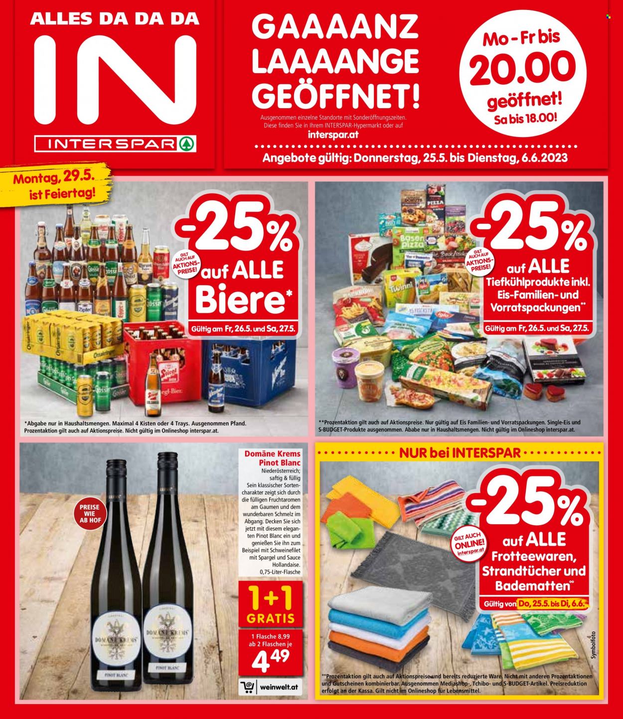Angebote INTERSPAR - 25.5.2023 - 6.6.2023. Seite 1
