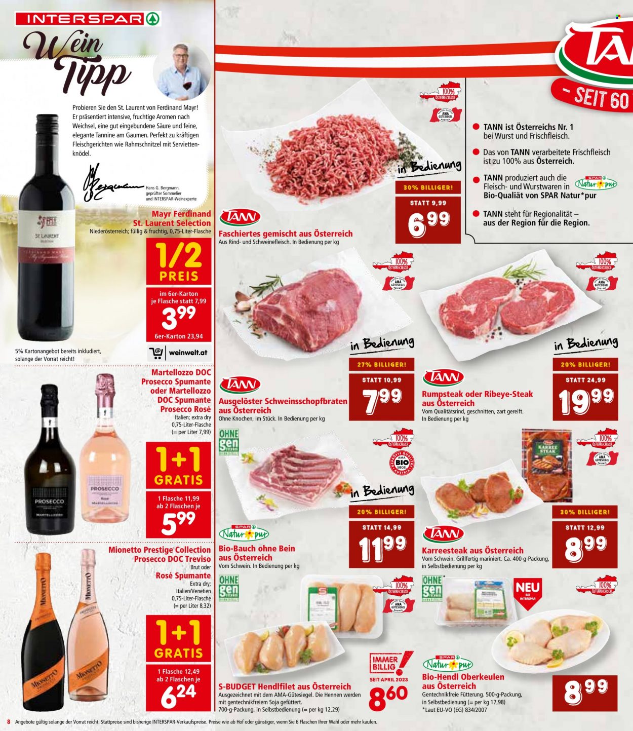 Angebote INTERSPAR - 25.5.2023 - 6.6.2023. Seite 8
