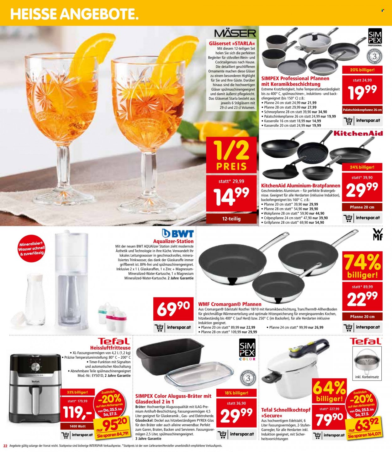 Angebote INTERSPAR - 25.5.2023 - 6.6.2023. Seite 22