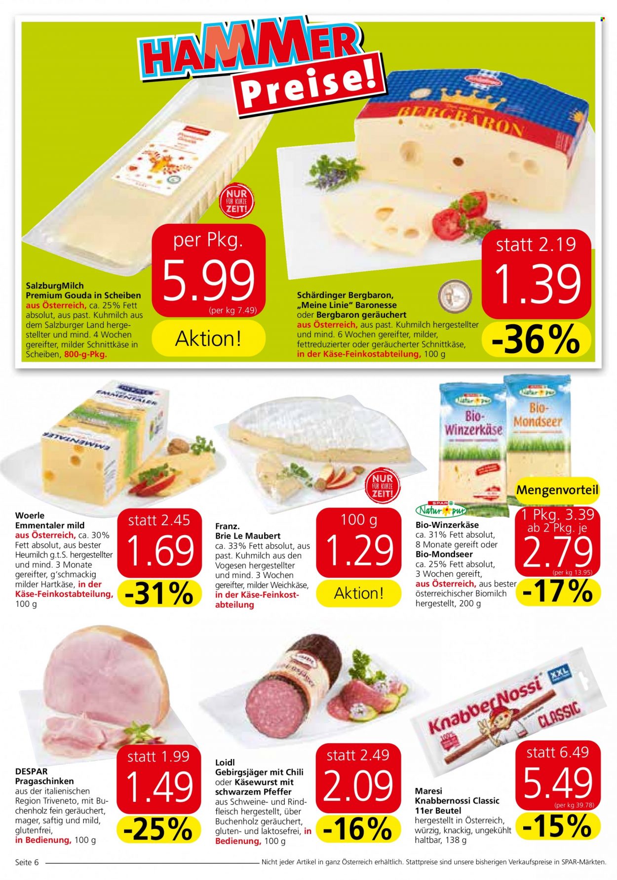 Angebote SPAR - 25.5.2023 - 6.6.2023. Seite 6