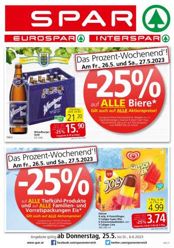 Angebote INTERSPAR - 25.5.2023 - 6.6.2023.