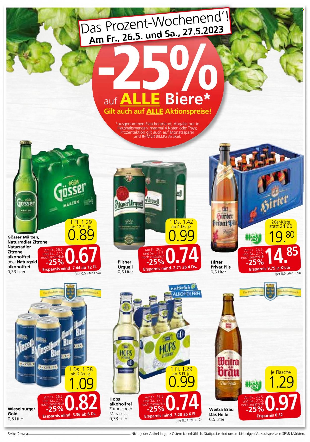 Angebote INTERSPAR - 25.5.2023 - 6.6.2023. Seite 2