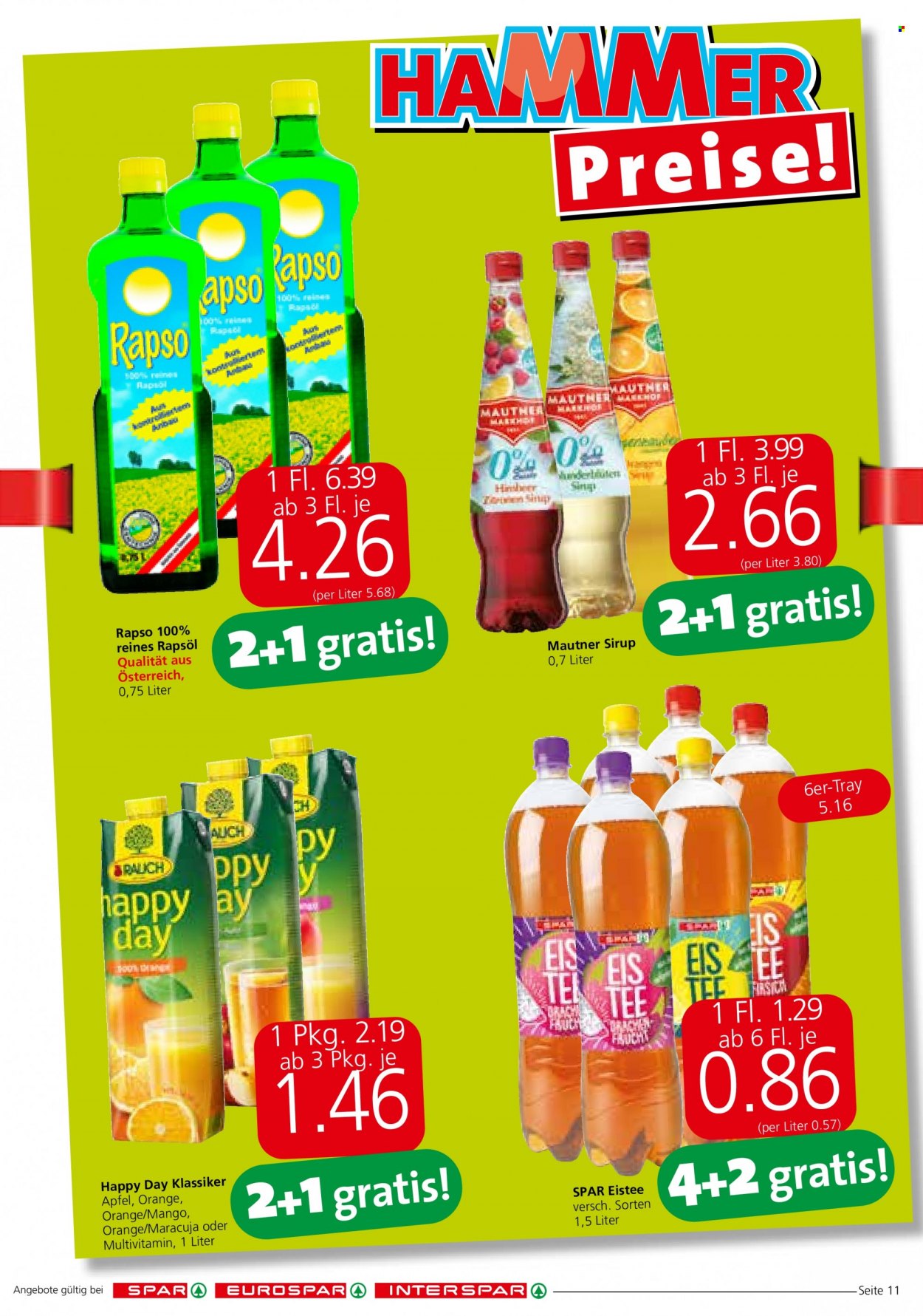 Angebote INTERSPAR - 25.5.2023 - 6.6.2023. Seite 11