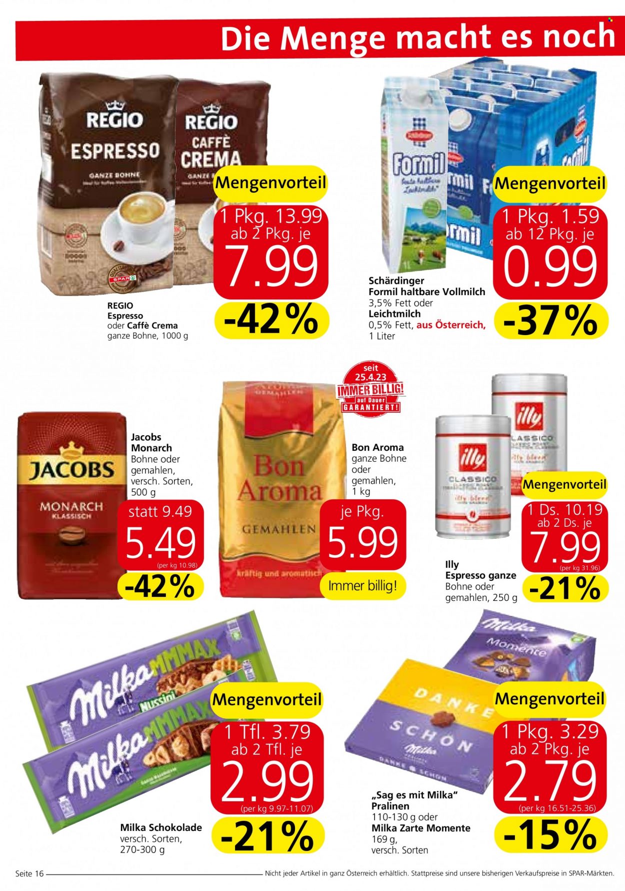 Angebote EUROSPAR - 25.5.2023 - 6.6.2023. Seite 16