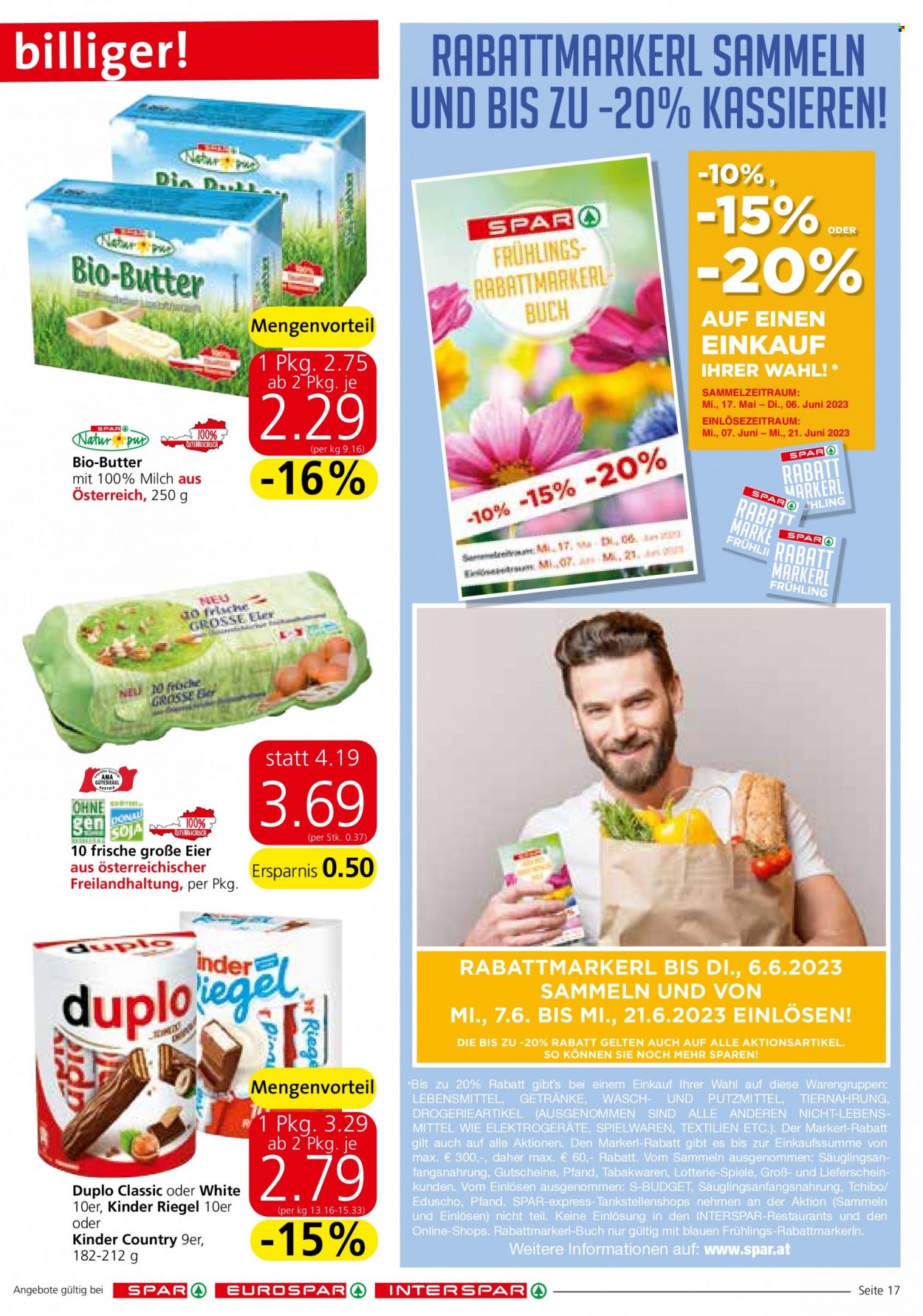 Angebote EUROSPAR - 25.5.2023 - 6.6.2023. Seite 17