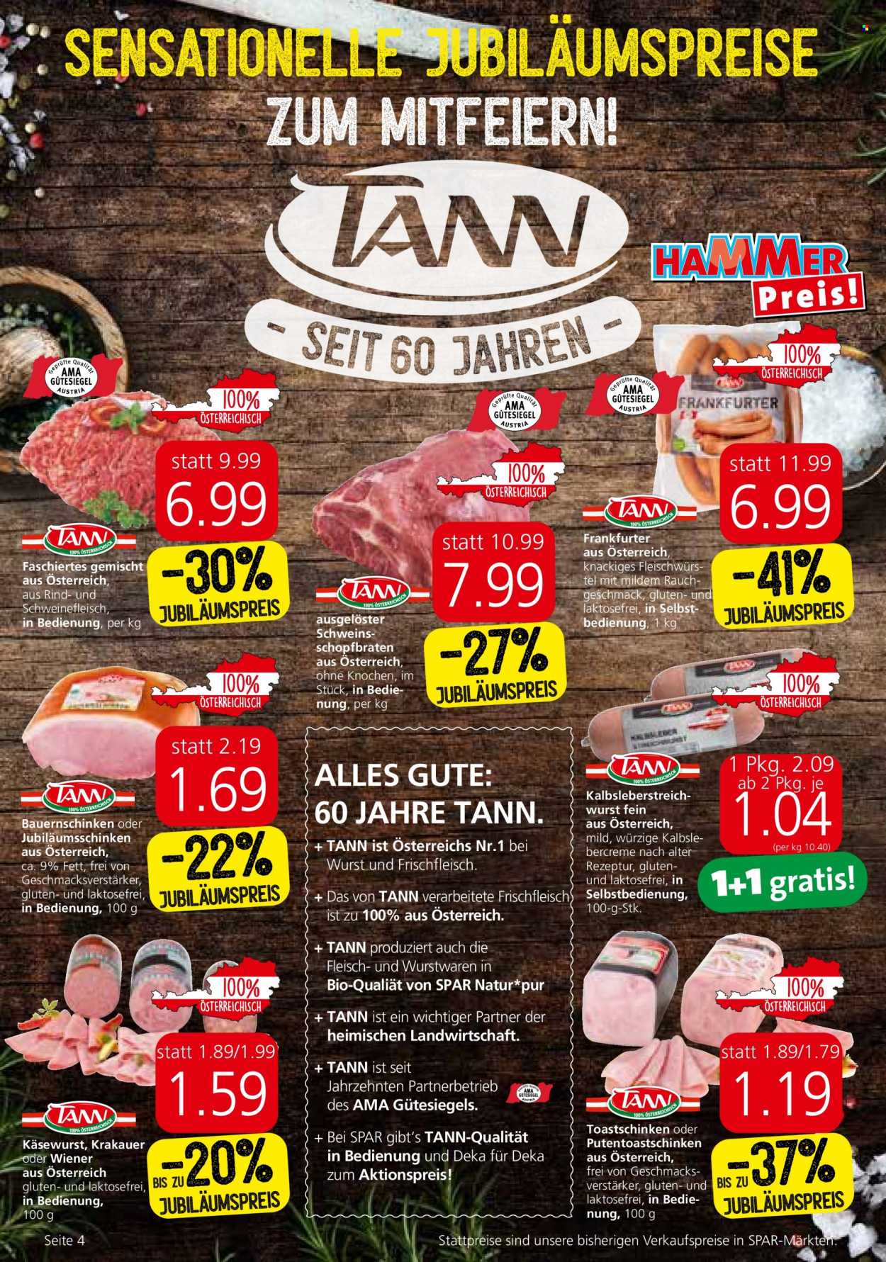 Angebote EUROSPAR - 25.5.2023 - 6.6.2023. Seite 4