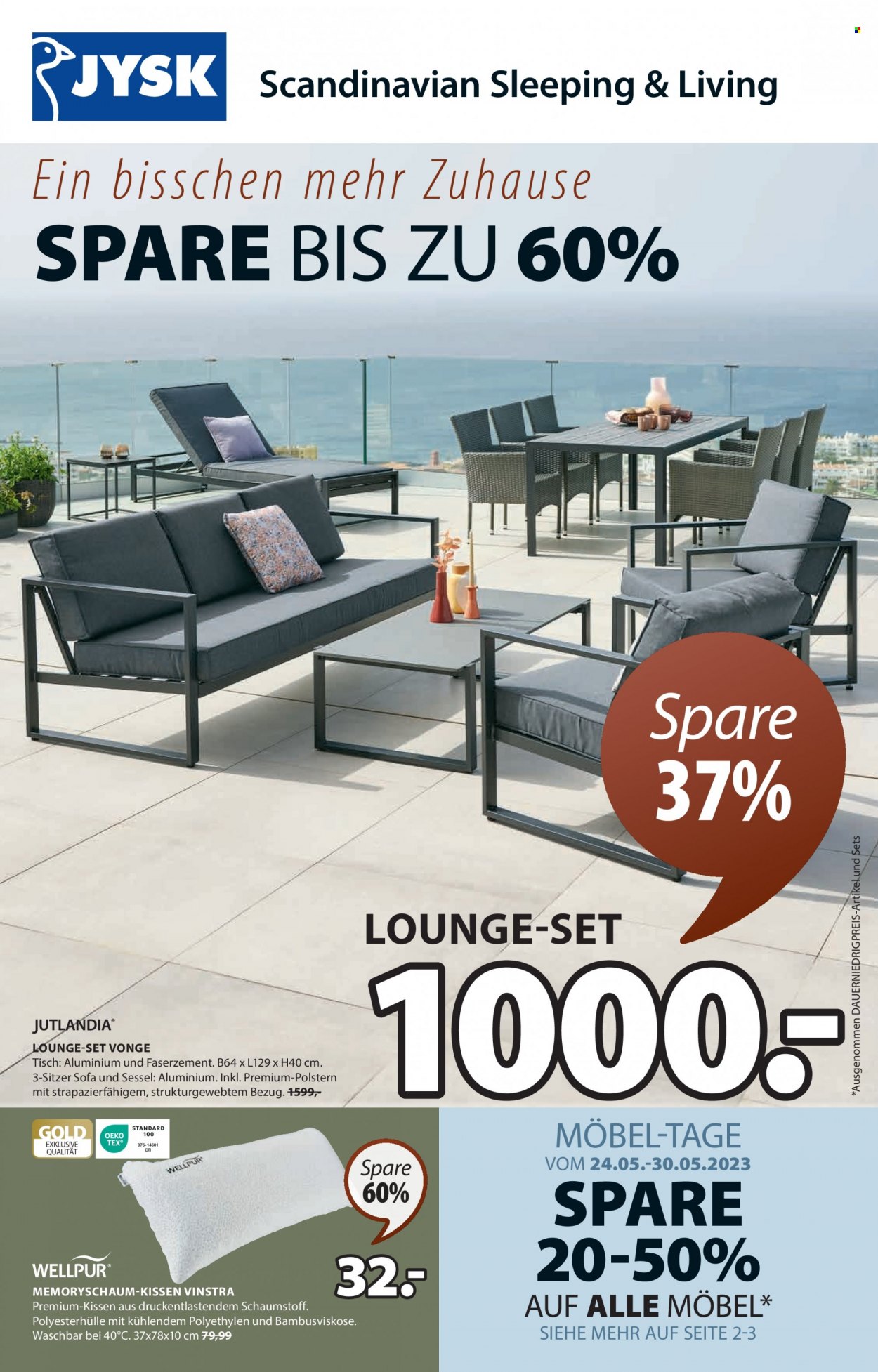 Angebote JYSK - 24.5.2023 - 6.6.2023. Seite 1