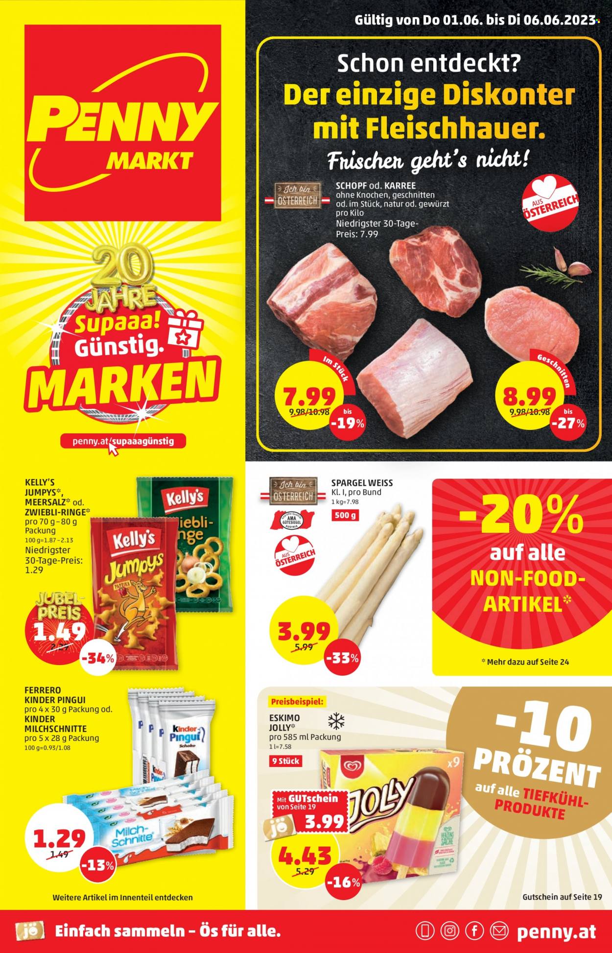 Angebote Penny - 1.6.2023 - 6.6.2023. Seite 1
