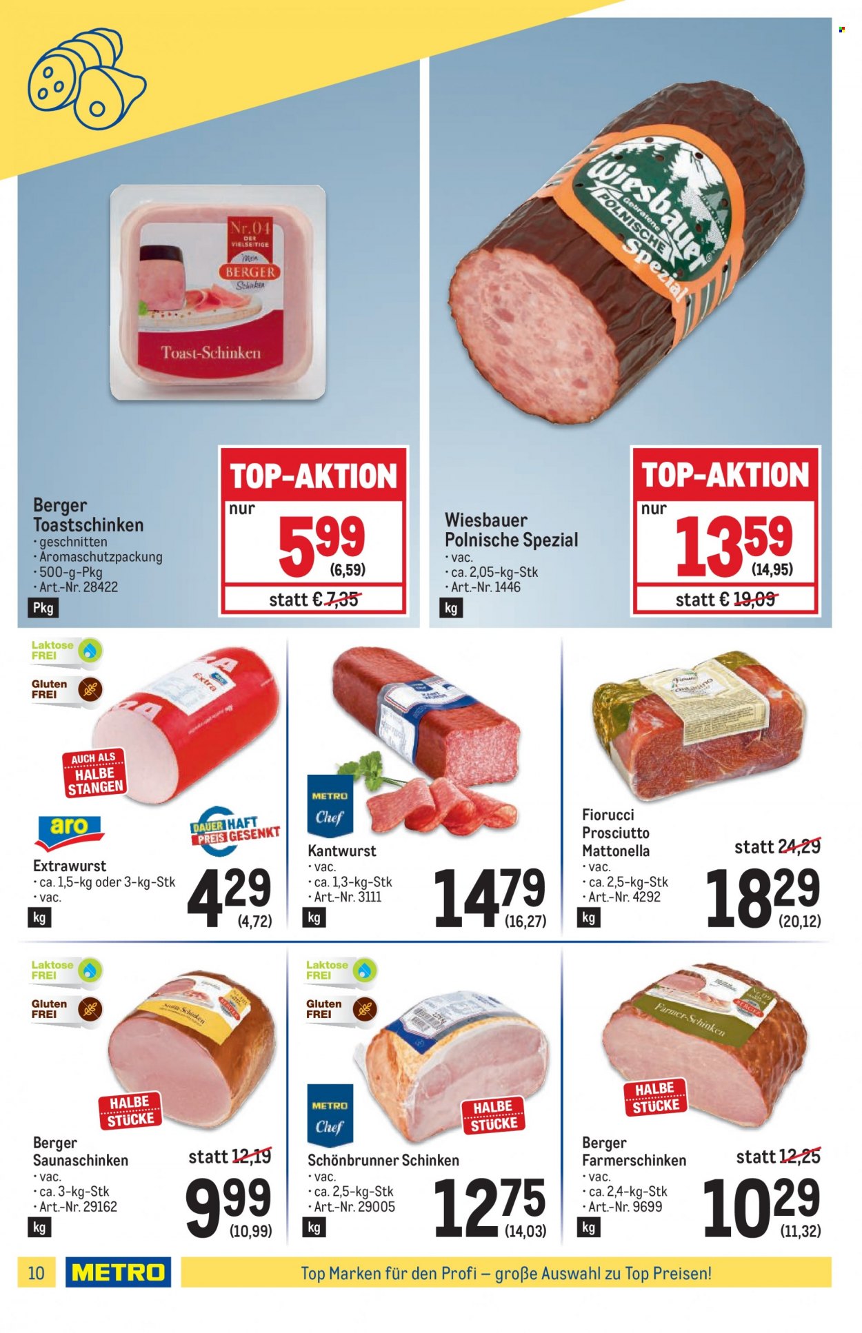 Angebote Metro - 1.6.2023 - 14.6.2023. Seite 10