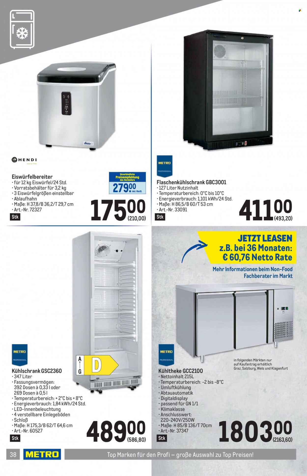 Angebote Metro - 1.6.2023 - 14.6.2023. Seite 38