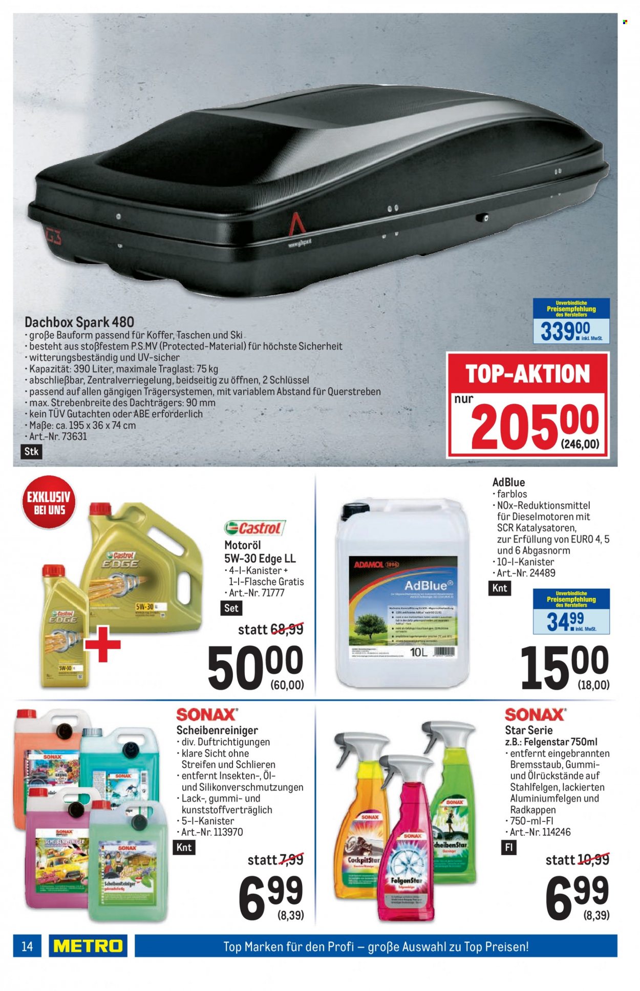 Angebote Metro - 1.6.2023 - 14.6.2023. Seite 14