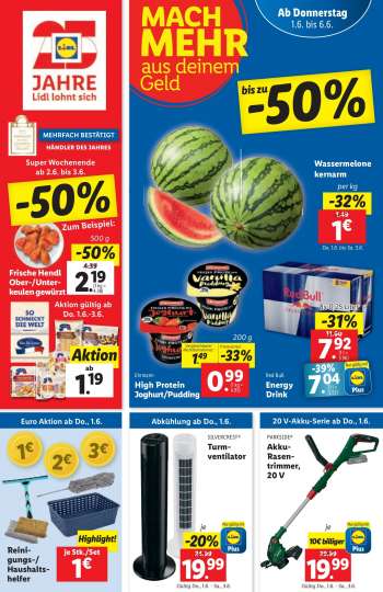 Angebote Lidl - 1.5.2023 - 6.5.2023.