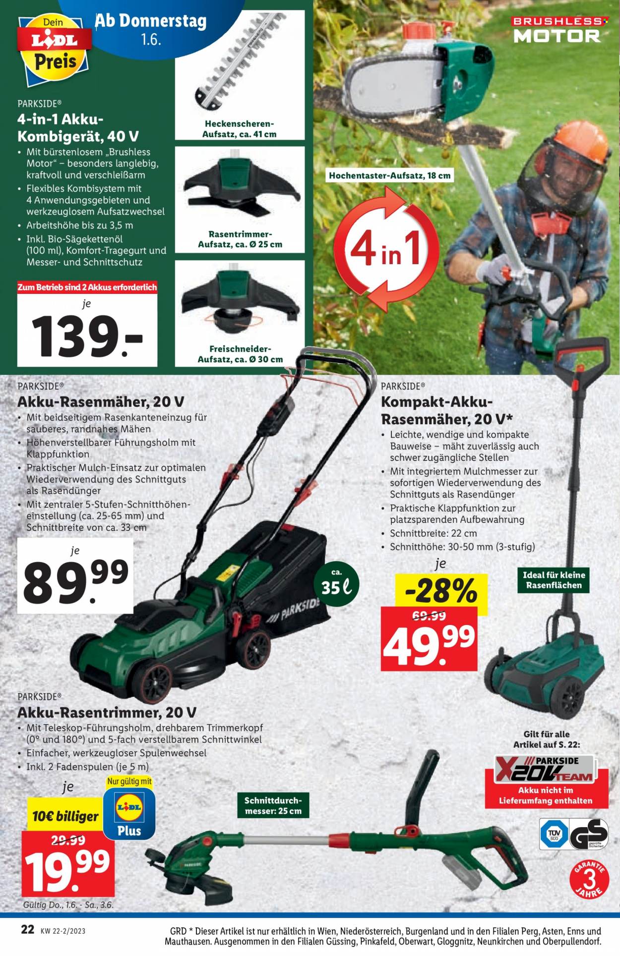 Angebote Lidl - 1.6.2023 - 6.6.2023. Seite 22