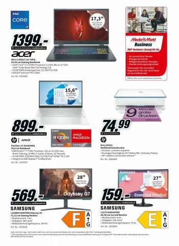 thumbnail - acer Nitro 5 AN517-55-78PQ 43,94 Gaming Notebook • Intel® Core i7-12700H Prozessor 2,3 GHz ( Bis zu 4,7 GHz Intel® Turbo Boost Max Technology 3.0 • 16 GB DDR4 Arbeitsspeicher 512 GB PCIe SSD • NVIDIA® GeForce® RTX 3060 Art Nr 1914595