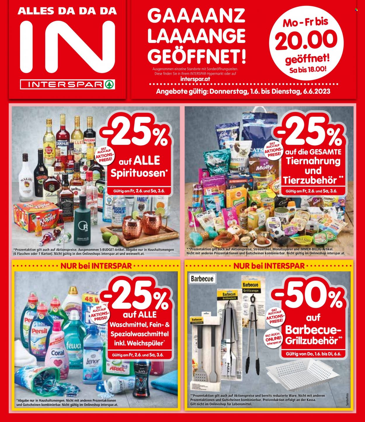 Angebote INTERSPAR - 1.6.2023 - 6.6.2023. Seite 1