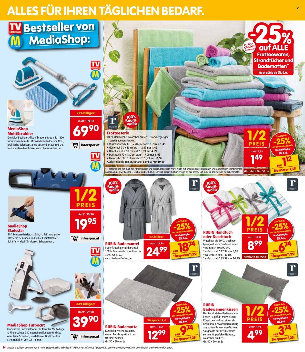 Angebote INTERSPAR - 1.6.2023 - 6.6.2023. Seite 14