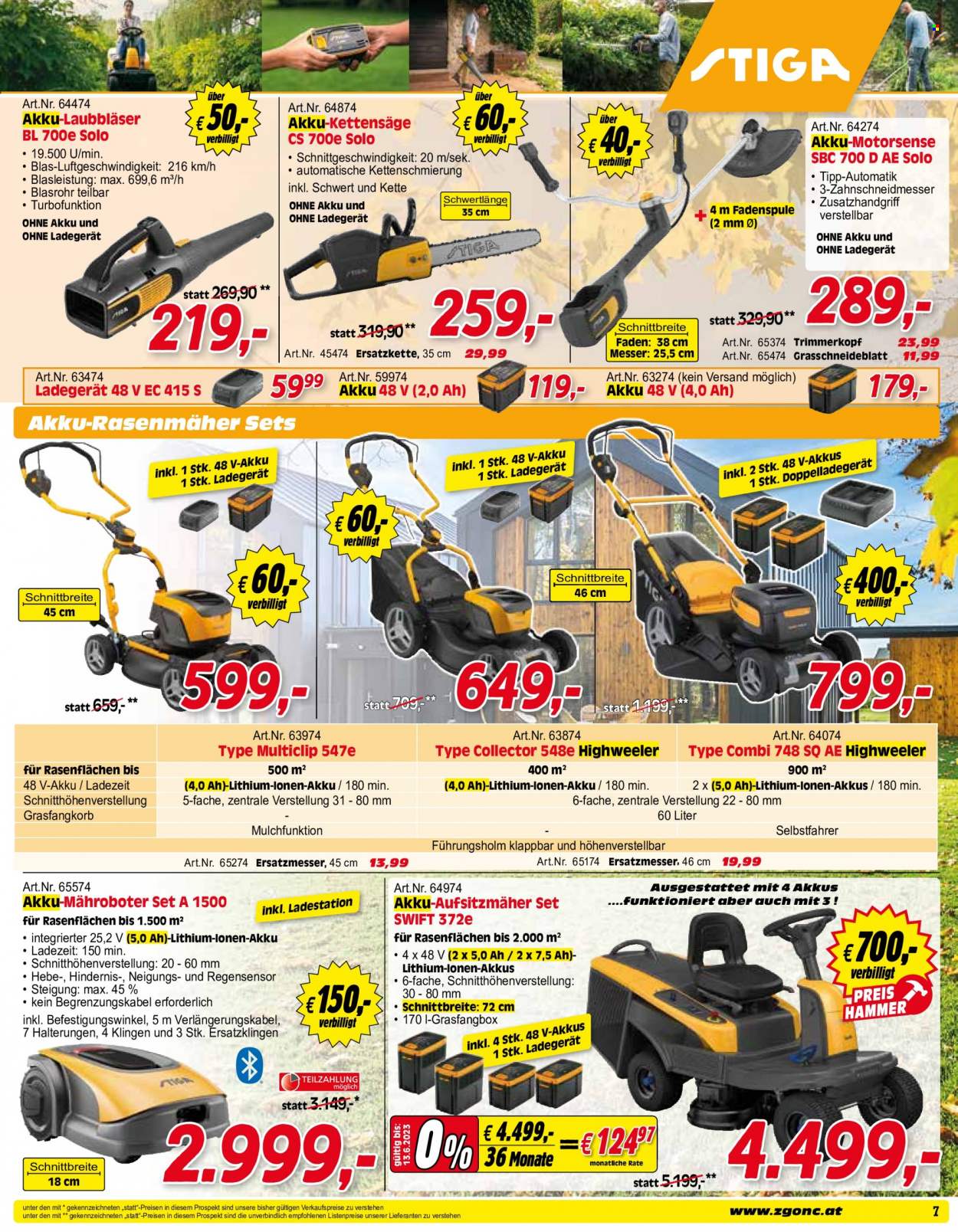 Angebote Zgonc - 1.6.2023 - 30.6.2023. Seite 7