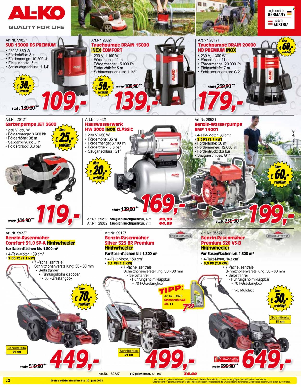 Angebote Zgonc - 1.6.2023 - 30.6.2023. Seite 12