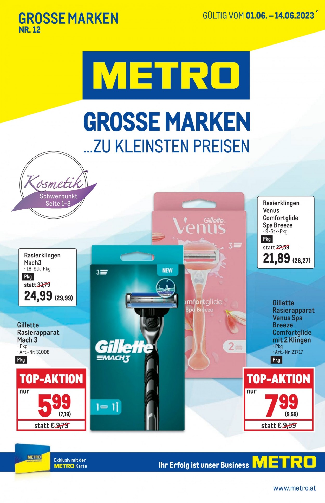 Angebote Metro - 1.6.2023 - 14.6.2023. Seite 1