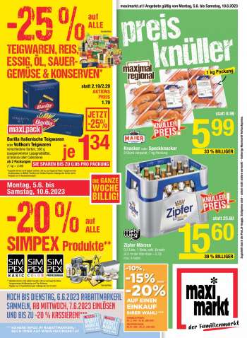 Angebote Maximarkt - 5.6.2023 - 10.6.2023.