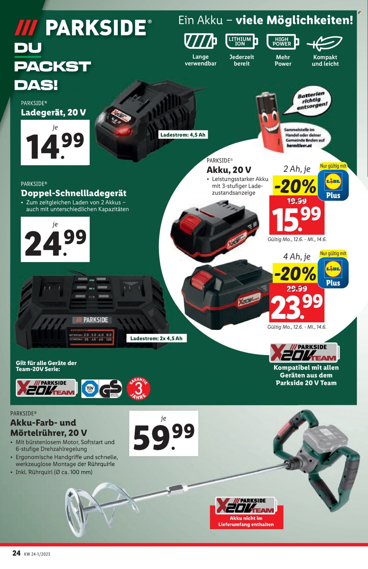 Angebote Lidl - 7.6.2023 - 14.6.2023. Seite 24