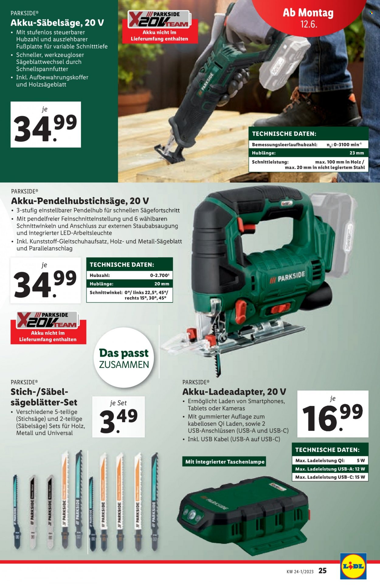 Angebote Lidl - 7.6.2023 - 14.6.2023. Seite 25